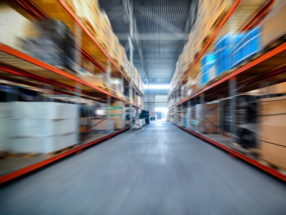 Rapid Dispatch fulfilment warehouse racking