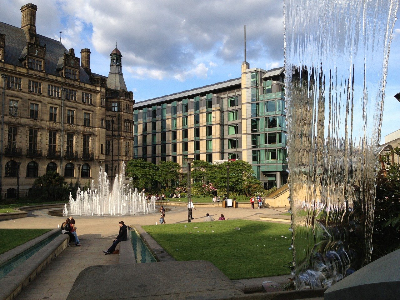 The Sheffield skyline